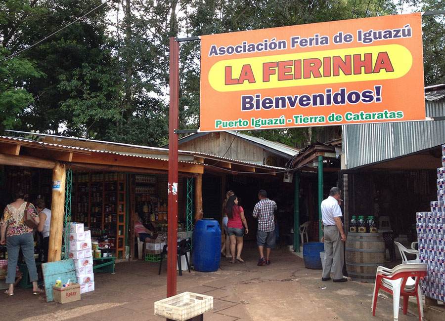 Feirinha de Puerto Iguazu